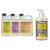 Liquid Hand Soap Refill, 1 Pack Honey Suckle, 1 Pack Peony, 1 Pack Oat Blossom, 33 OZ each include 1, 12.75 OZ Bottle of Hand Soap Meyer Lemon