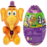 Five Nights at Freddy's Pizza Simulator - Orville Elephant Collectible Figure + Mega Construx Breakout Beasts Goldengrowl, Pack of 2