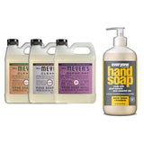 Liquid Hand Soap Refill, 1 Pack Geranium, 1 Pack Lavender, 1 Pack Plum Berry, 33 OZ each include 1, 12.75 OZ Bottle of Hand Soap Meyer Lemon