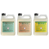 Mrs. Meyers Clean Day Liquid Hand Soap Refill, 1 Pack Basil, 1 Pack Geranium, 1 Pack Honey Suckle, 33 OZ each