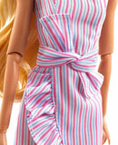 Barbie Tiny Wishes Doll (11.5-inch Blonde) Collectible Doll in Wrap Dress