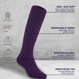 Lovely Annie 4 Pairs Thick & Warm Children's Wool Socks for Kids Perfect as Winter Snow Sock and All Seasons Size 5Y-8Y Girl Random Color