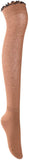 Lovely Annie Big Girl's Women's Fancy Thigh High Cotton Boot Socks L1856 Size 5-11