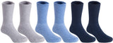 Lovely Annie CGF Children 6 Pairs Wool Socks Plain Color