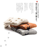 Lian LifeStyle Attractive Women's 6 Pairs Mid Calf Cotton Socks HR1783 Size 6-9