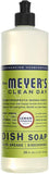 Mrs. Meyer’s Clean Day Liquid Dish Soap, 16 oz, Lemon Verbena, Basil, Honeysuckle (Variety Pack)