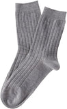 Lian LifeStyle Cute Women's 2 Pairs Pack Wool Crew Socks Size 6-9 HR1690