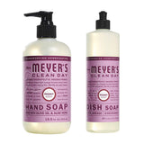 Liquid Hand Soap and Liquid Dish Soap Combo 1 Pack Liquid Hand Soap 12.5 Fl oz & 1 Pack Dish Soap 16 Fl oz, Peony Scent