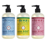 Liquid Hand Soap, 1 Pack Rain Water, 1 Pack Honey Suckle, 1 Pack Peppermint, 12.5 OZ each