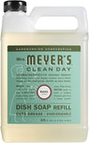 Liquid Dish Soap Refill, 1 Pack Basil, 1 Pack Peony, 48 OZ each