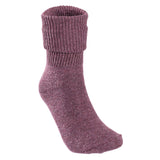 Lovely Annie 5 Pairs Gorgeous Super Comfortable Big Girls Women's Wool Crew Socks L1885 Size 5-11 (Dark Grey, Wine, Turmeric, Brown, Violet)