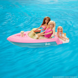 Barbie Boat with Puppy and Themed Accessories, Fits 3 Dolls, Floats in Water, Great Gift for 3 to 7 Year Olds (GRG29)