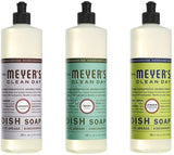Liquid Dish Soap, 1 Pack Basil, 1 Pack Lemon Verbena, 1 Pack Lavender, 16 OZ each
