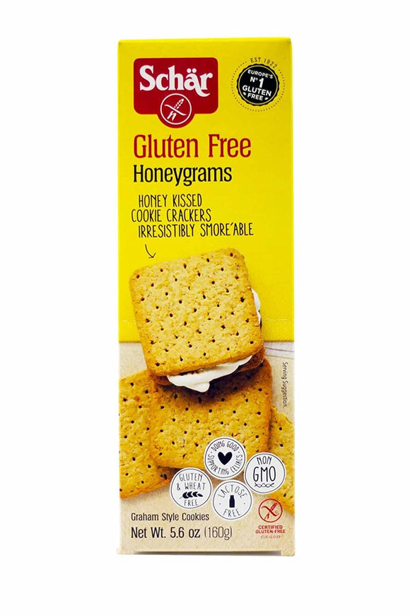 Schar Cookie Honeygrams, 5.6 Oz [Pack Of 12]