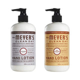 Mrs. Meyers Clean Day Hand Lotion, 1 Pack Lavender, 1 Pack Oat Blosom, 12 OZ each
