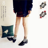 Lian LifeStyle Women's 5 Pairs Cozy Wool Blend Crew Socks HR158073 Size 6-9