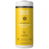 Cleaning Wipes, Safe Wipes | Made without Synthetic Fragrance | Fresh Lemon Scent | Quat Free Cleaning Wipes | 35 Count Per Pack, Pack of 1