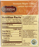 Vermont Maple Ginger Tea, Single Box 5-Packs