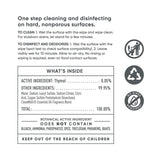 Cleaning Wipes, Safe Wipes | Made without Synthetic Fragrance | Fresh Lemon Scent | Quat Free Cleaning Wipes | 35 Count Per Pack, Pack of 4