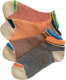 Lian LifeStyle Big Girl's Women's 4 Pairs Cute Cotton Crew Socks Size 6-9