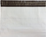 LLS White Self-Sealing Poly Mailers Bags for Non Fragile Products Pack of 100-14.25"x19.25"