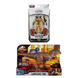 Venom 6-inch Collectible Action Figure Toy Phage Premium Design and 1 Accessory+ Control ‘N Conquer Large Dinosaur Figure with Authentic Detail, Pack of 2