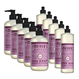 Liquid Hand Soap and Liquid Dish Soap Combo 5 Packs Liquid Hand Soap 12.5 Fl oz & 5 Packs Dish Soap 16 Fl oz, Peony Scent