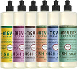 Liquid Dish Soap, 1 Pack Honeysuckle, 1 Pack Peony, 1 Pack Lavender, 1 Pack Geranium, 1 Pack Bluebell, 1 Pack Basil, 16 OZ each