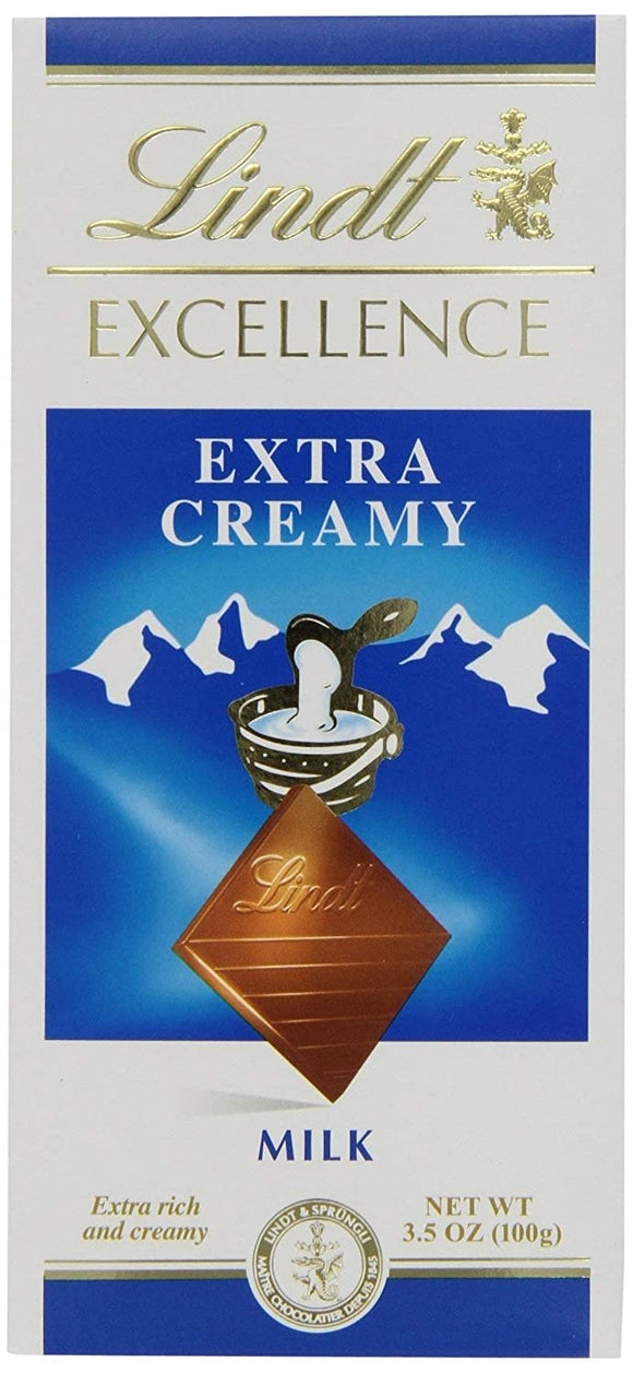 Excellence Extra Creamy Milk Chocolate, 3.5 Ounce (Pack of 4)
