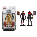 Venom 6-inch Collectible Action Figure Toy Phage Premium Design and 1 Accessory+ Toys DC Multiverse Red Hood and Nightwing 7" Action Figure Multipack, Pack of 2