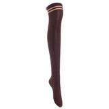 5 Pairs Awesome Durable Women Thigh High Cotton Boot Socks. Perfect As Winter & Spring Socks Size 6-9 T1023-5c9 (Random)