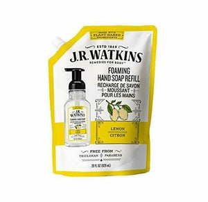 J.R. Watkins Foaming Hand Soap Lemon Refill, Pack of 1