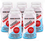 Germ Buster Liquid Hand Sanitizer 80% Alcohol Antiseptic Travel Size Bottle, 16.8 Fl Oz (Pack of 10)