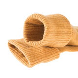 Lovely Annie 5 Pairs Gorgeous Super Comfortable Big Girls Women's Wool Crew Socks L1885 Size 5-11 (Dark Grey, Wine, Turmeric, Brown, Violet)