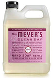 Hand Soap Refill, Peony, Paraben free, Hypoallergenic, Cruelty Free and Biodegradable Formula, Pack of 6, 33 Fl oz Per Pack