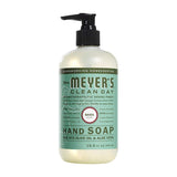 Mrs. Meyers Clean Day Liquid Hand Soap, 1 Pack Lemon Verbena, 1 Pack Lavender, 1 Pack Basil, 1 Pack Honey Suckle, 12.50 OZ each
