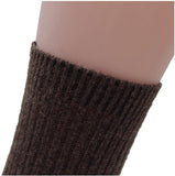 Lian LifeStyle Ultralight Men's 5 Pairs Breathable Wool Crew Socks Size 6-9