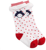 Lian LifeStyle Unisex Baby 1 Pair Non Slip Cotton Socks 1Y-3Y Multiple Color