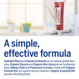 All-One Toothpaste (Cinnamon, 5 ounce) - 70% Organic Ingredients, Natural and Effective, Fluoride-Free, SLS-Free, Helps Freshen Breath, Reduce Plaque, Whiten Teeth (5 Ounce) 6 Pack
