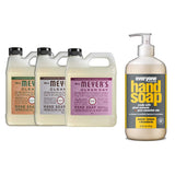 Liquid Hand Soap Refill, 1 Pack Geranium, 1 Pack Lavender, 1 Pack Peony, 33 OZ each include 1, 12.75 OZ Bottle of Hand Soap Meyer Lemon