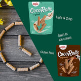 Sun Tropics Non-GMO Rolled Coconut Wafer Rolls 4oz