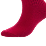 Lovely Annie Big Girl's & Women's 2 Pairs Knee High Wool Socks | Comfy, Cozy and Fancy Leg Warmer Stockings AFS05 Size L/XL(Red)