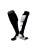 Lian LifeStyle Gorgeous Women's 1 2 Pair Long Athletic Football Soccer Socks Sport Tube Socks M XL0032-(Black, White)
