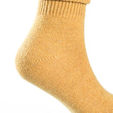 Lovely Annie 5 Pairs Gorgeous Super Comfortable Big Girls Women's Wool Crew Socks L1885 Size 5-11 (Dark Grey, Wine, Turmeric, Brown, Violet)