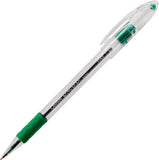 Pentel R.S.V.P. Ballpoint Pen, 0.7mm Fine Tip, Green Ink, Box of 12 (BK90-D)