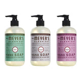 Liquid Hand Soap, 1 Pack Basil, 1 Pack Lavender, 1 Pack Peony, 12.5 OZ each
