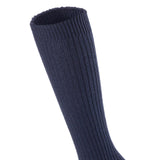 Lovely Annie Big Girl's & Women's 1 Pairs Knee High Wool Socks | Comfy, Cozy and Fancy Leg Warmer Stockings AFS05 Size L/XL(Navy)