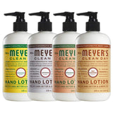 Mrs. Meyers Clean Day Hand Lotion, 1 Pack Honeysuckle, 1 Pack Lavender, 1 Pack Geranium, 1 Pack Oat Blosom, 12 OZ each