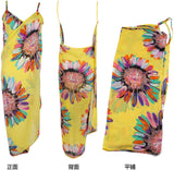 Lian LifeStyle LLS Women's Bikini Swimsuit Swimwear Cover Up Beach Dress