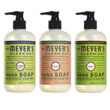 Liquid Hand Soap, 1 Pack Lemon Verbena, 1 Pack Geranium, 1 Pack Apple Cider, 12.5 OZ each
